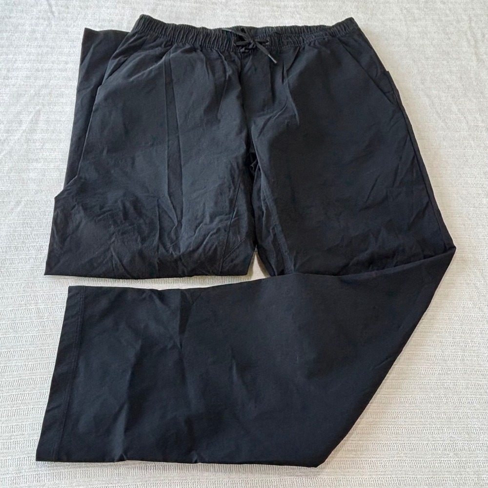Mountain Hardwear Mens Basin Pull-On Pants Black Size Large QM9359 Hiking Trail